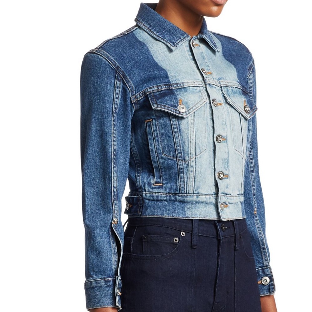 Proenza Schouler Illusion Denim Jacket